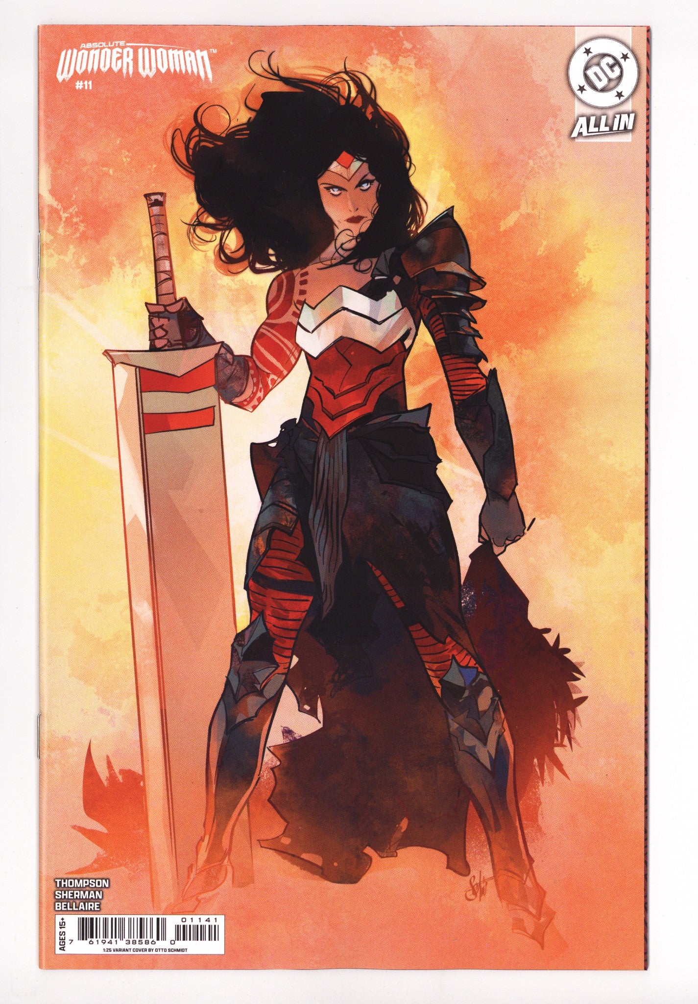 Absolute Wonder Woman 11 Schmidt Incentives NM (2025)