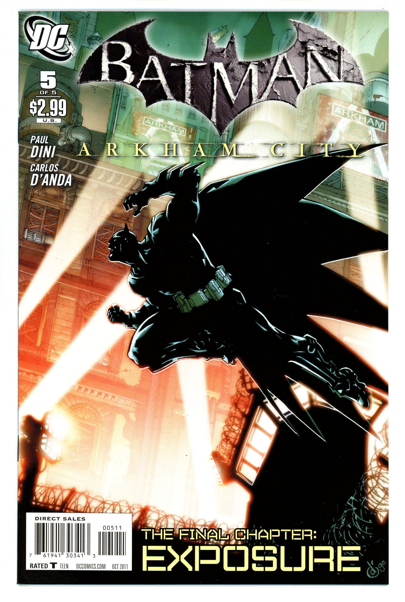 Batman: Arkham City 5 High Grade (2011) 