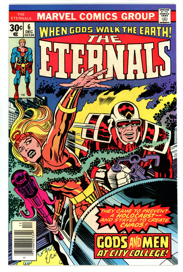 The Eternals Vol 1 6 VF+ (8.5) (1976)