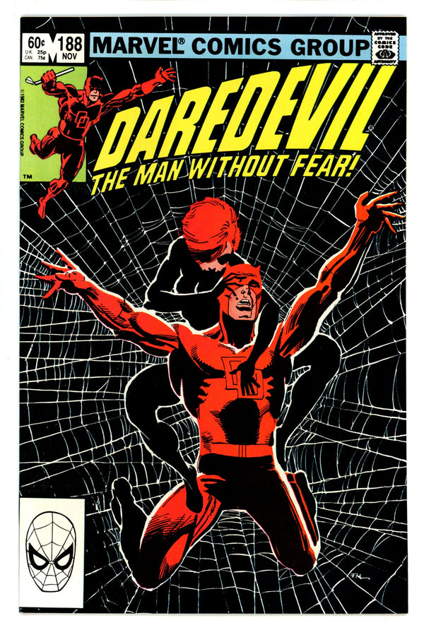 Daredevil Vol 1 188 VF+ (8.5) (1982)