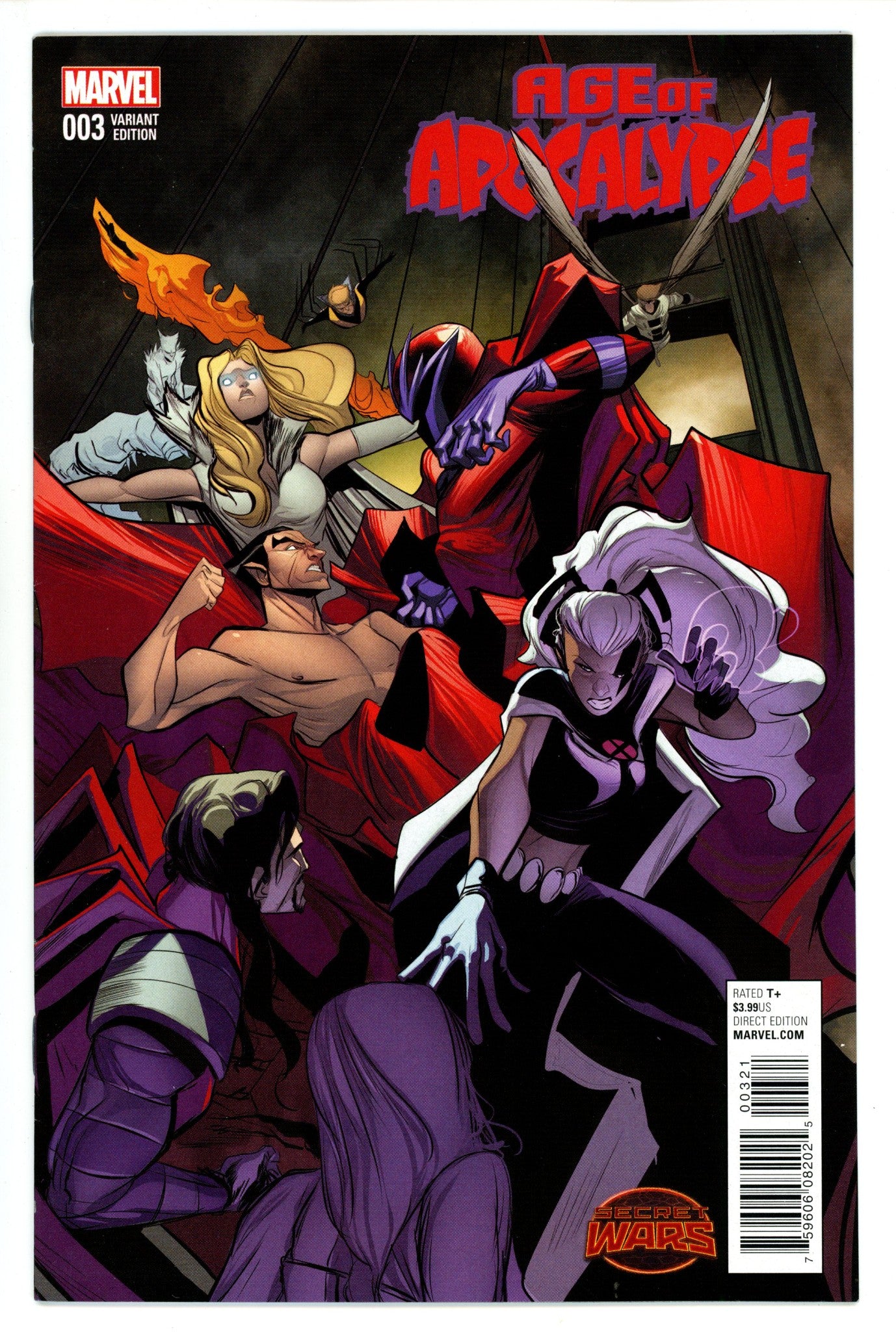 Age of Apocalypse Vol 2 3 Mid Grade (2015) Rodriguez Incentive Variant 