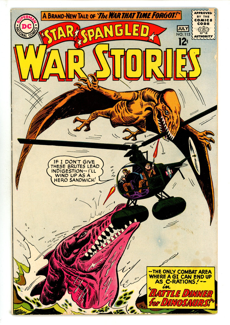 Star Spangled War Stories Vol 1 115 VG/FN (5.0) (1964) 
