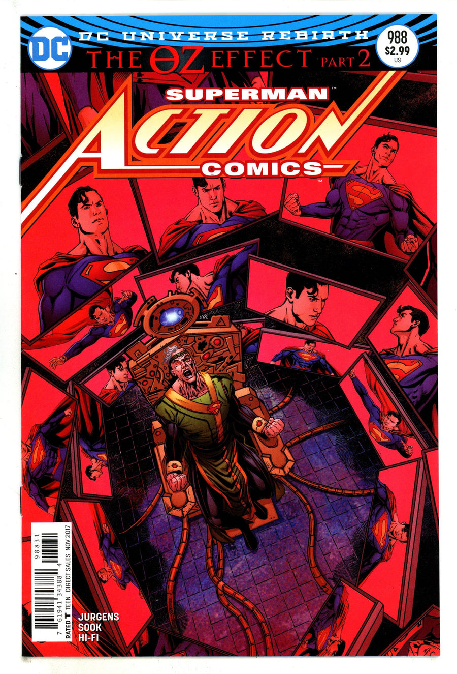 Action Comics Vol 3 988 High Grade (2017) Edwards Variant 