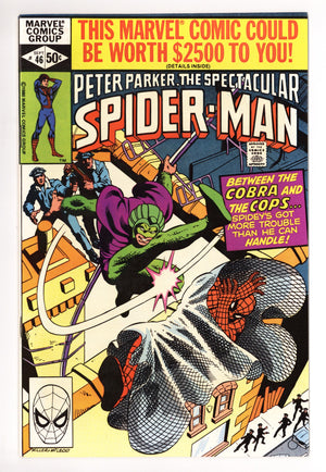 The Spectacular Spider-Man Vol 1 46 NM (9.4) (1980)