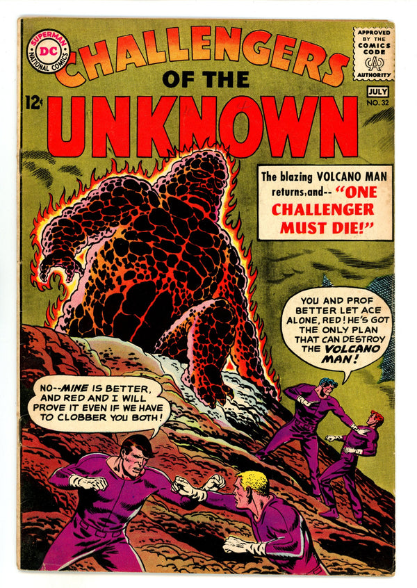 Challengers of the Unknown Vol 1 32 FN- (5.5) (1963)