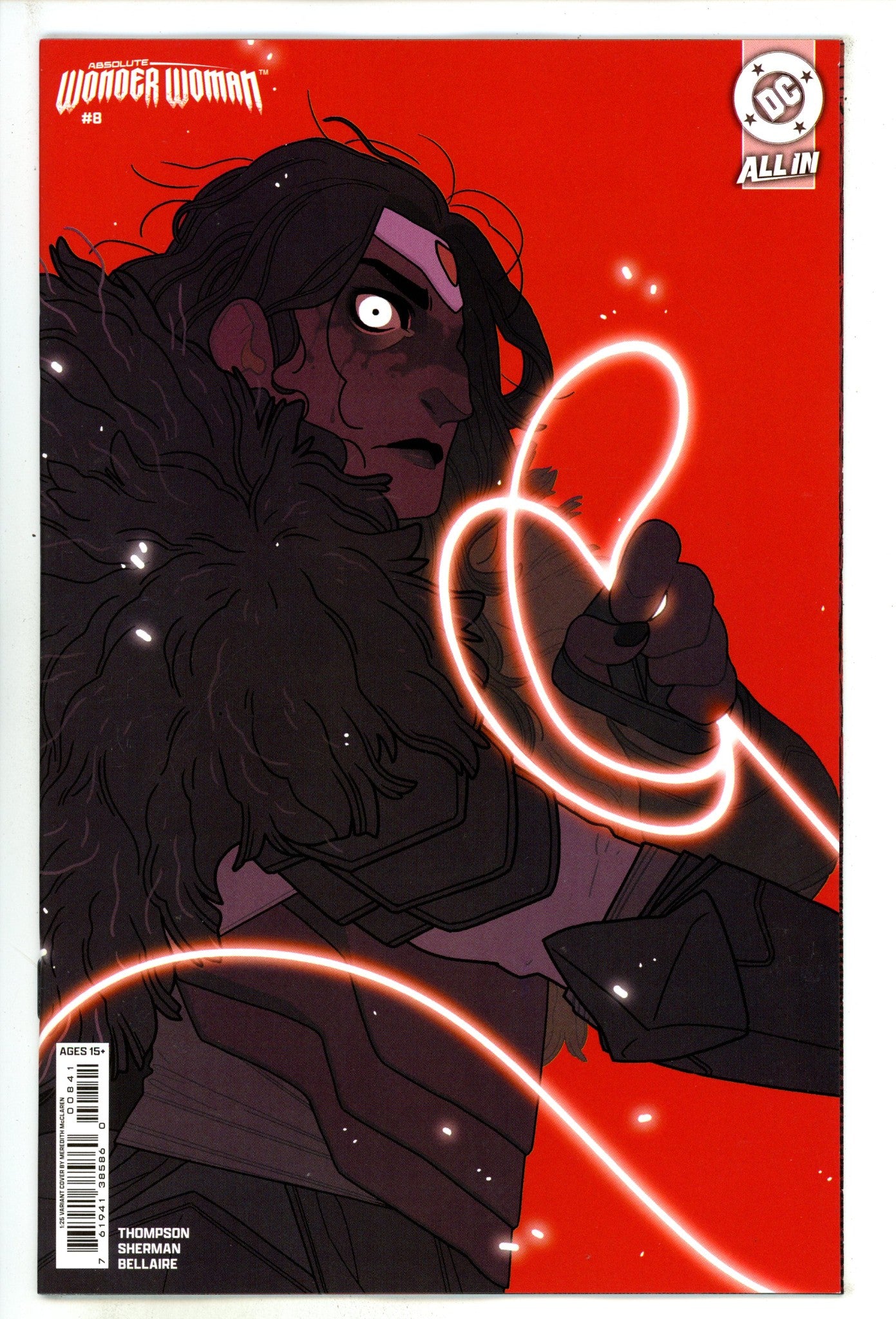 Absolute Wonder Woman 8 Mcclaren Incentive Variant NM- (2025)