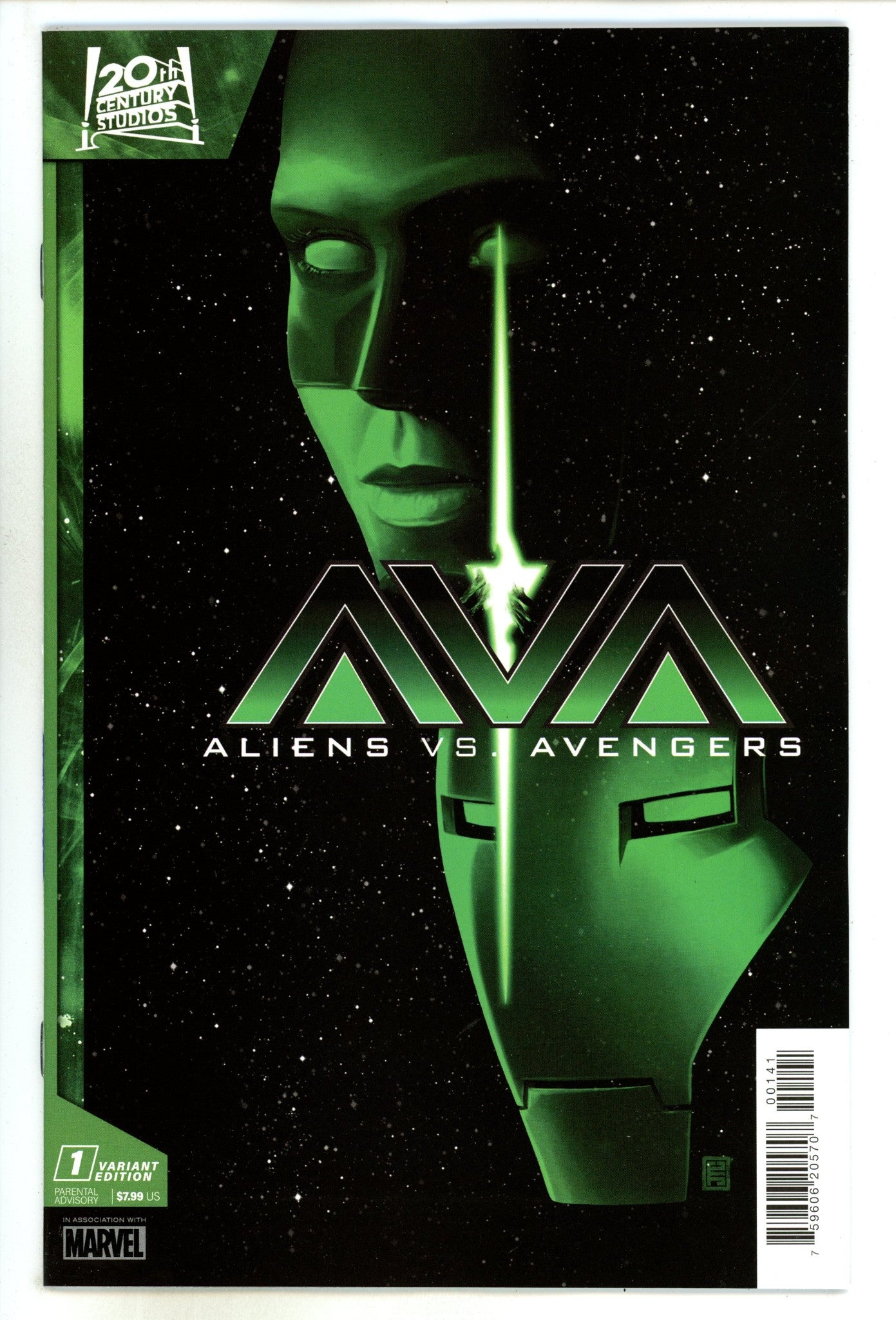 Aliens Vs. Avengers 1 Christopher Variant (2024)