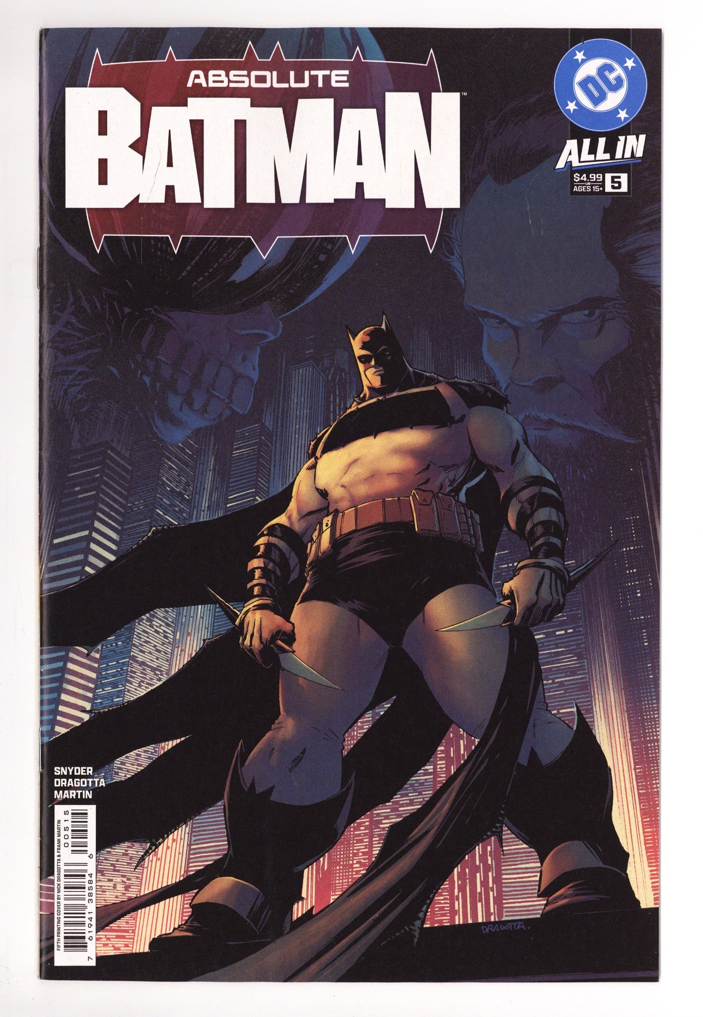 Absolute Batman 5 5Th Print (2026)