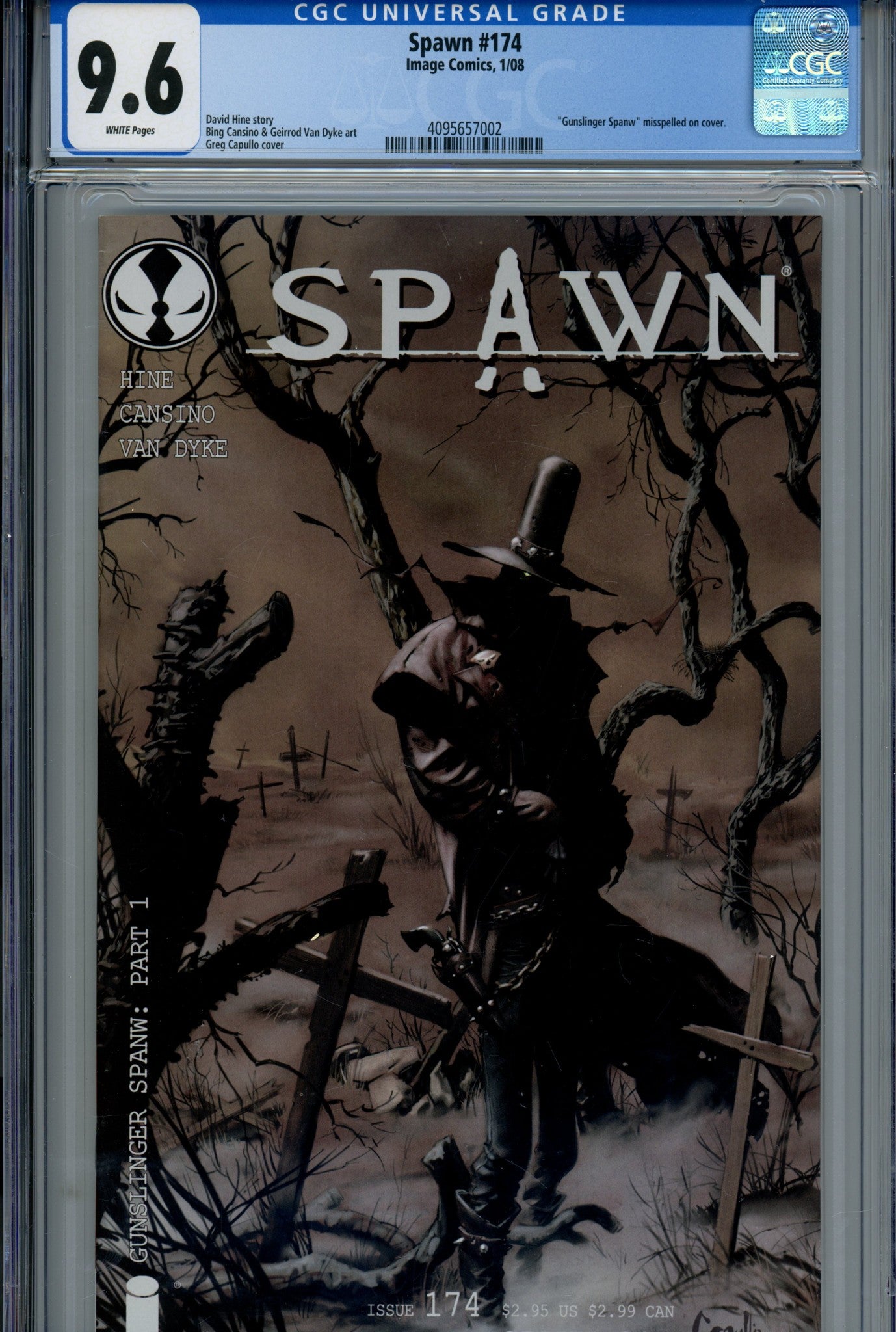 Spawn 174 CGC 9.6 (2008)