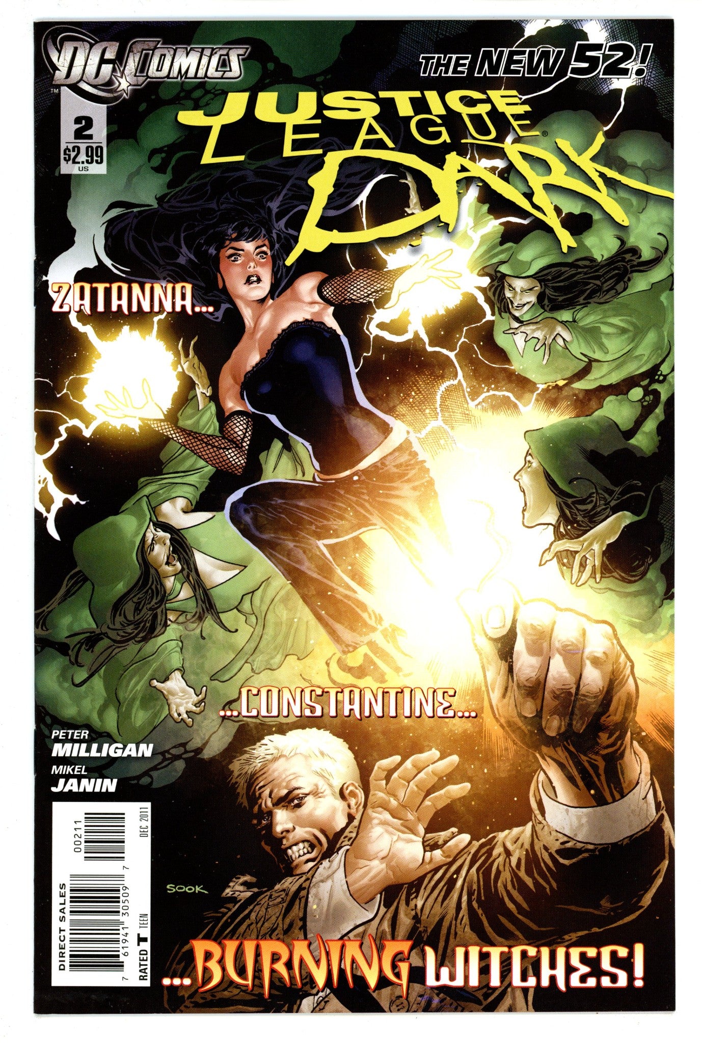 Justice League Dark Vol 1 2 High Grade (2011) 