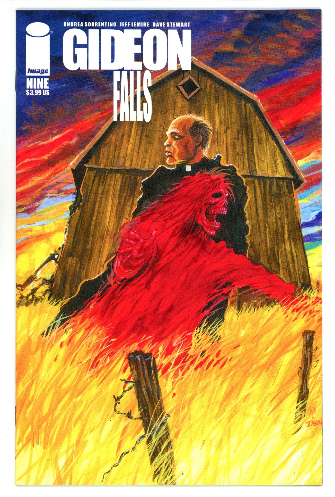 Gideon Falls 9 High Grade (2018) O'Barr Variant 