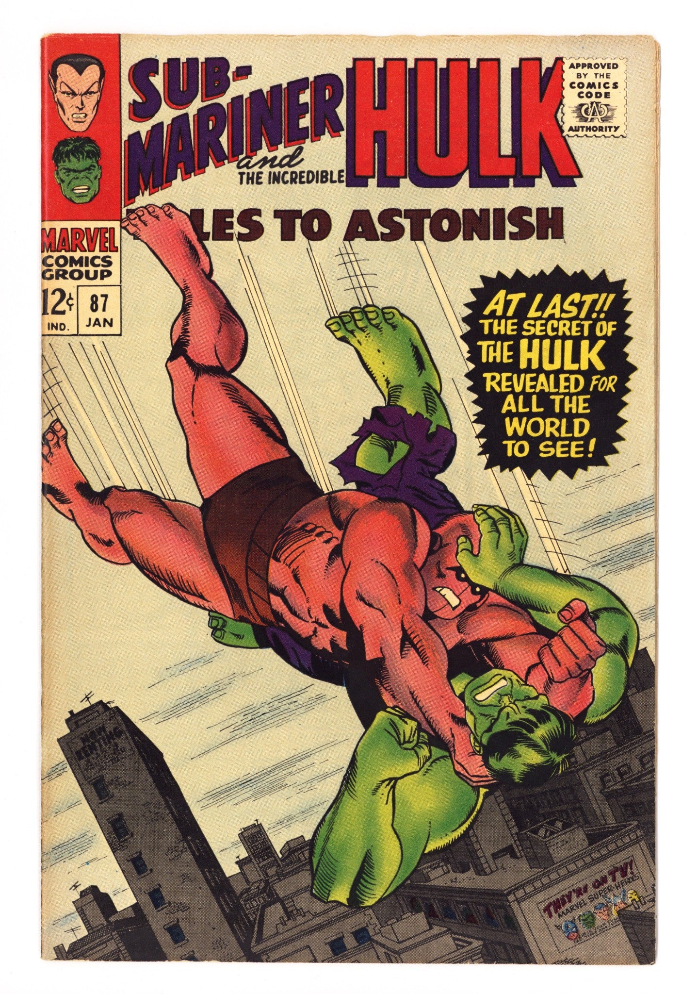 Tales to Astonish Vol 1 87 VF+ (8.5) (1967) 
