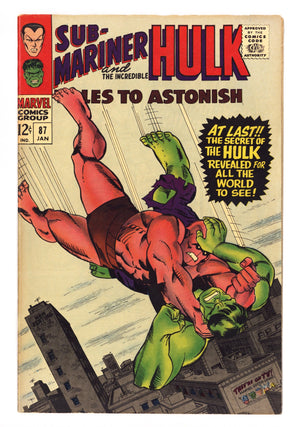 Tales to Astonish Vol 1 87 VF+ (8.5) (1967)