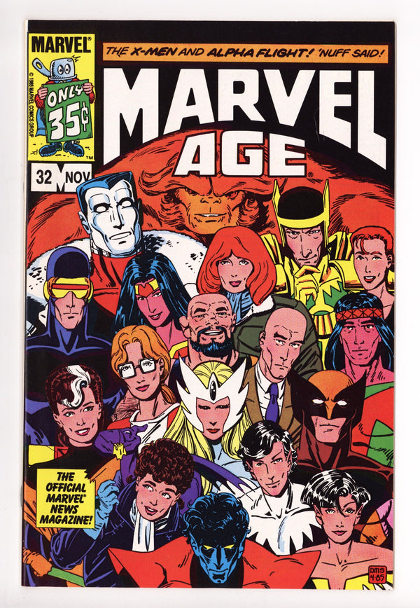 Marvel Age 32 High Grade (1985)