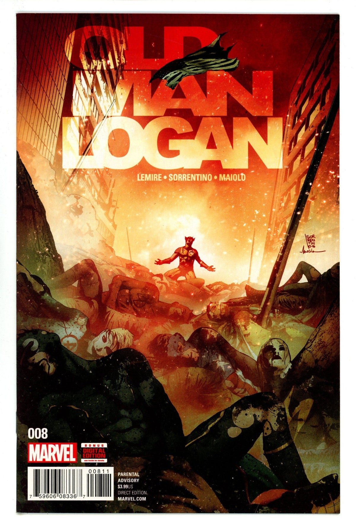 Old Man Logan Vol 2 8  High Grade   (2016)