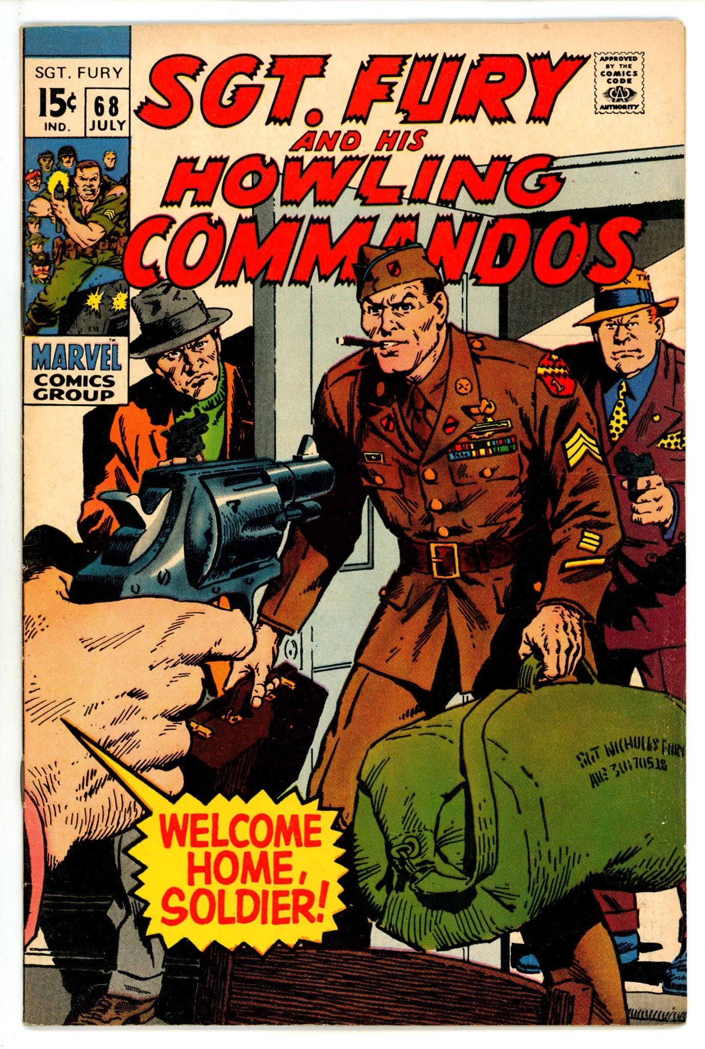 Sgt. Fury 68 FN- (5.5) (1969) 