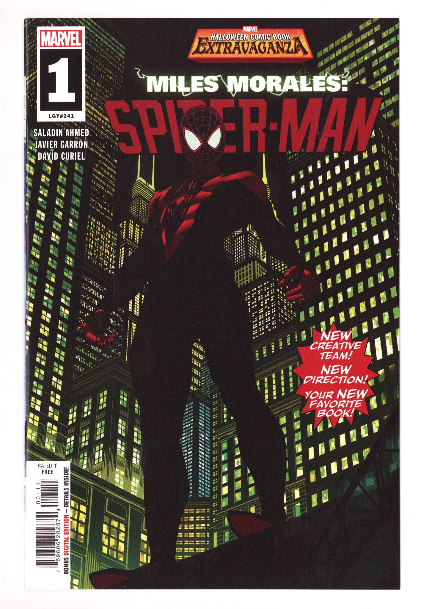 Miles Morales: Spider-Man No.1 Halloween Comic Extravaganza 2021 [nn] High Grade (2021) 