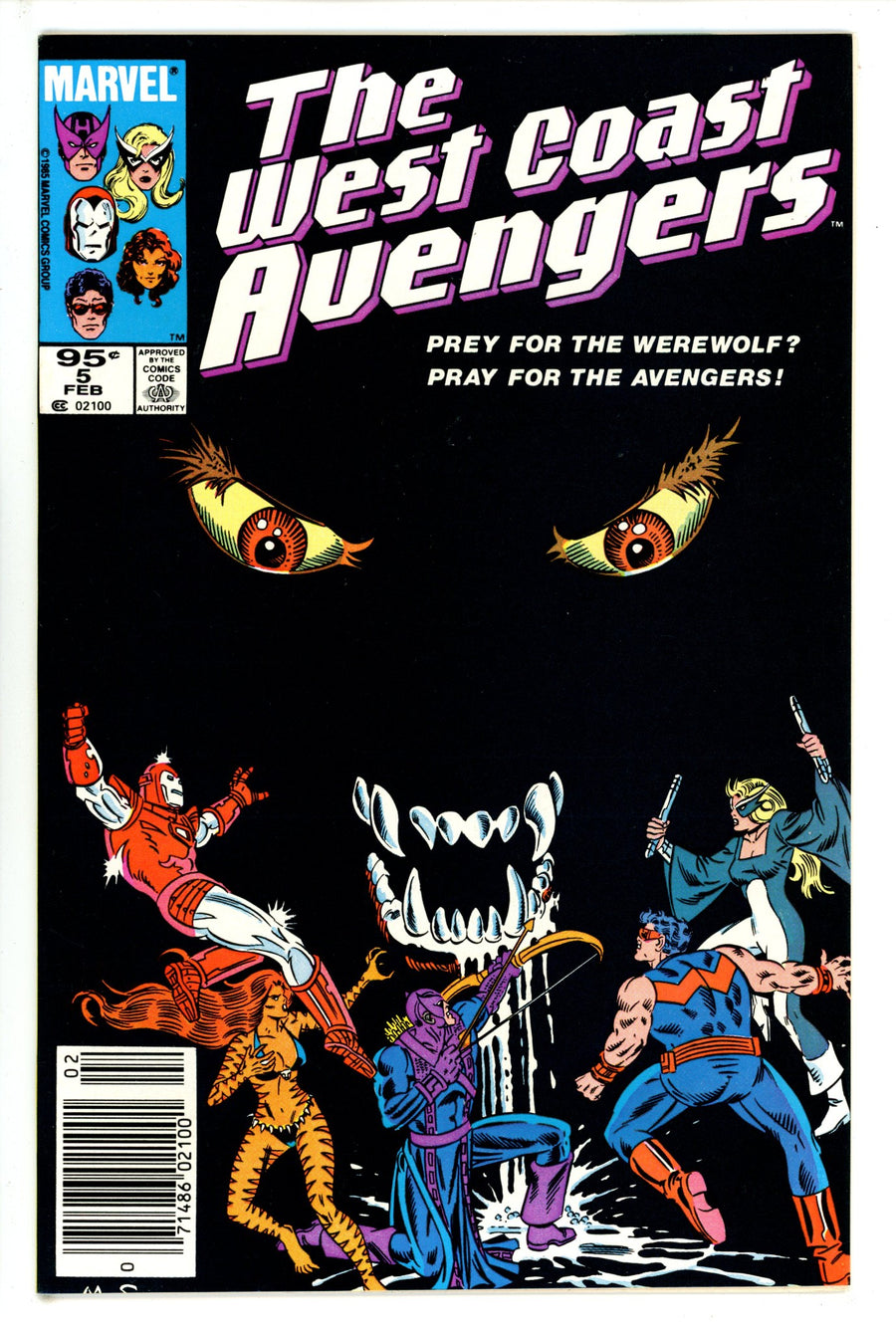 West Coast Avengers Vol 2 5 Canadian Variant NM (1986)