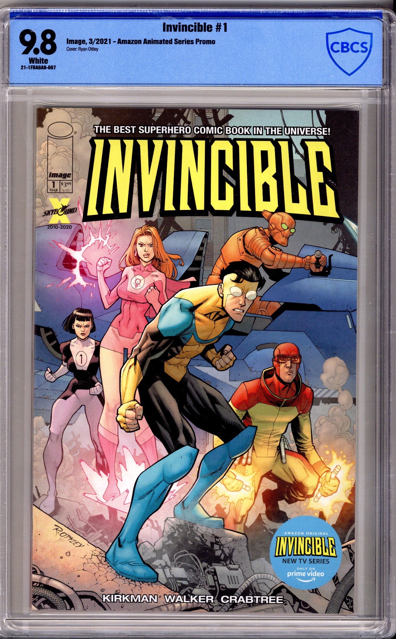 Invincible #1 Amazon Animated Series Promo [nn] CBCS 9.8 (NM/M) (2021) 