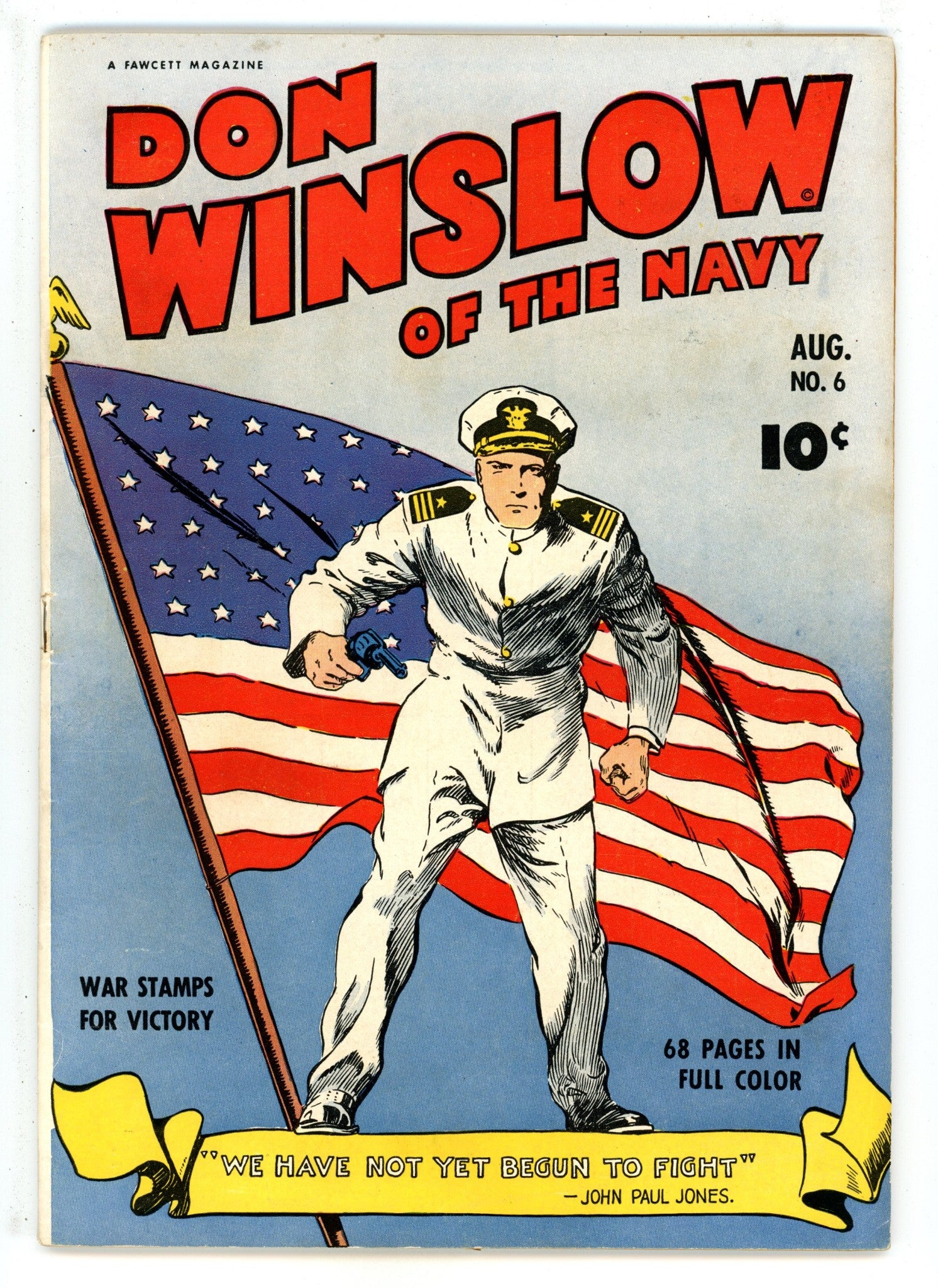Don Winslow of the Navy 6 FN (6.0) Staple Replaced (1943) 