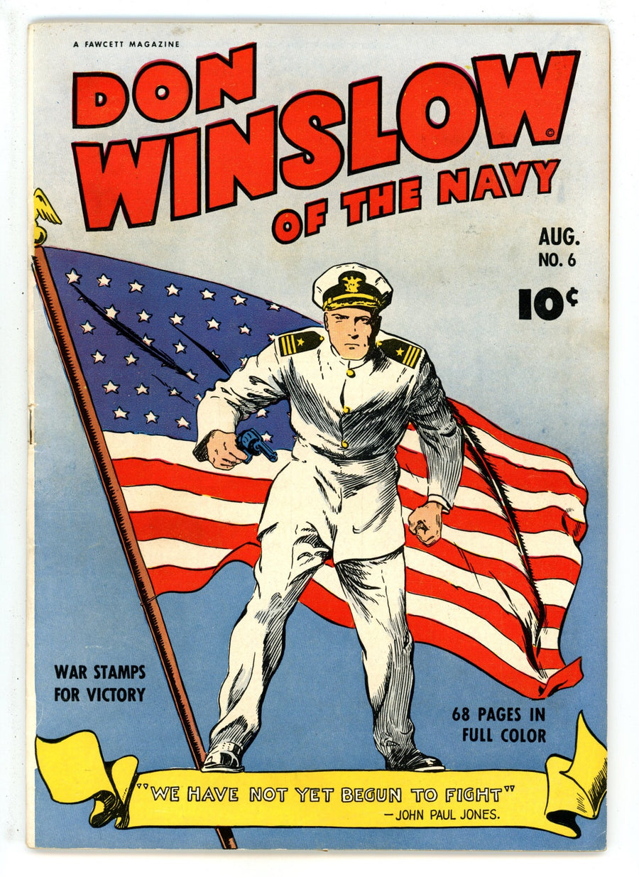 Don Winslow of the Navy 6 FN (6.0) Staple Replaced (1943) 