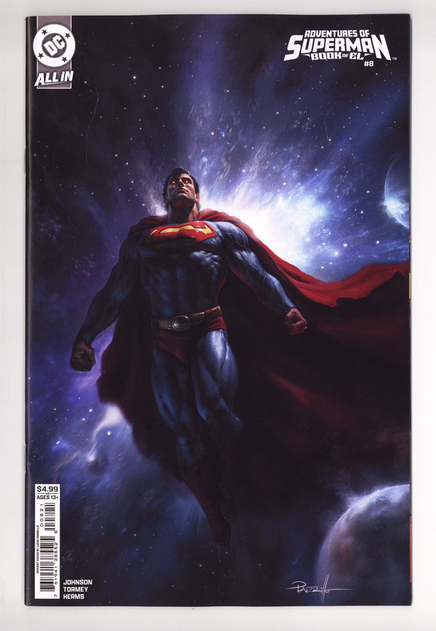 Adventures Of Superman Book Of El 8 Parrillo Variant (2026)