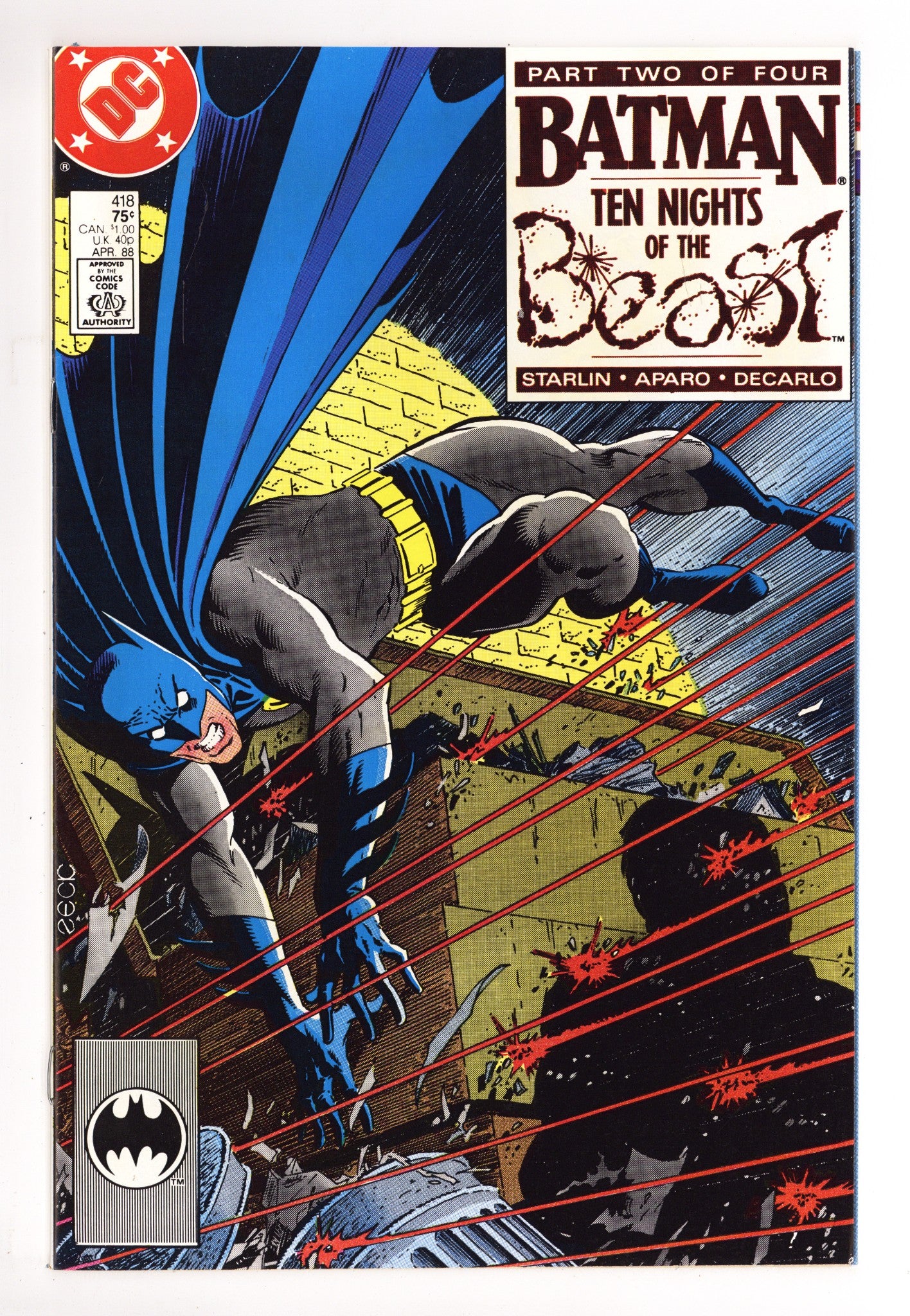 Batman Vol 1 418 VF/NM (9.0) (1988) 