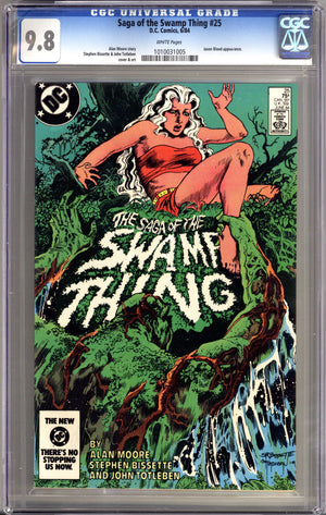 The Saga of Swamp Thing Vol 2 25 CGC 9.8 (NM/M) (1984)