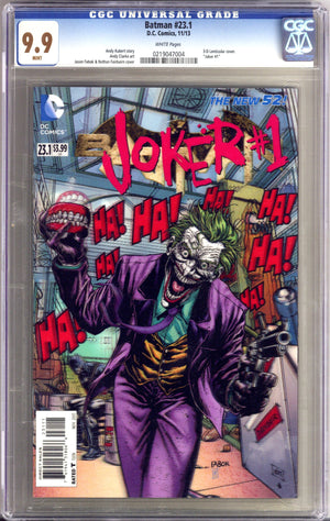 Batman Vol 2 23.1 CGC 9.9 (MINT)   (2013) Lenticular