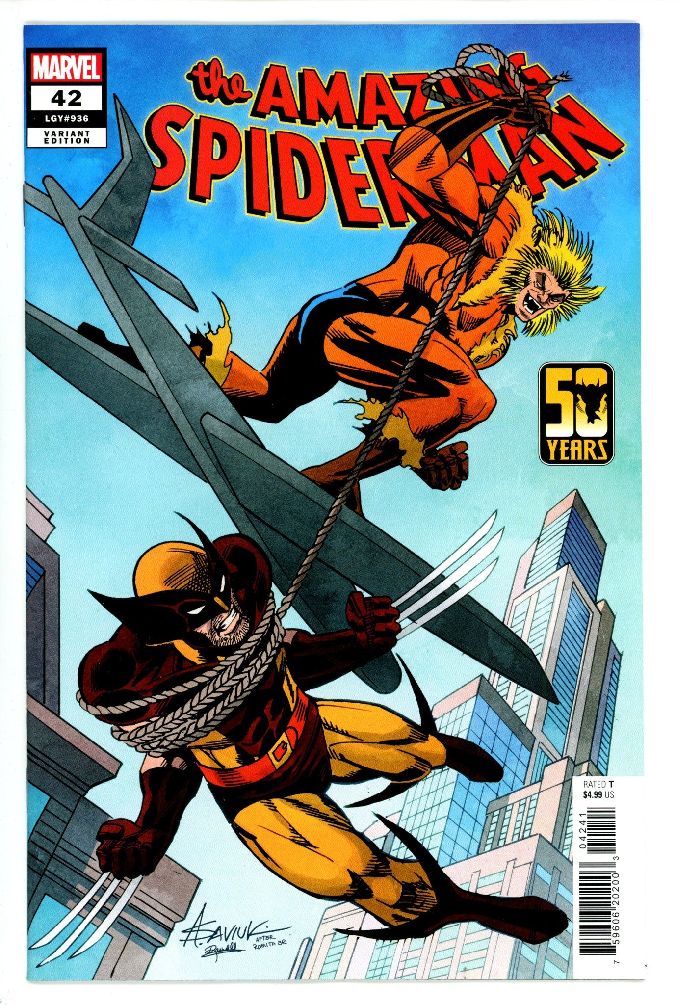 Amazing Spider-Man Vol 6 42 Saviuk Variant (2024)