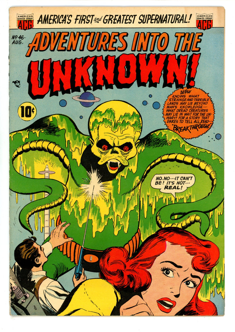 Adventures into the Unknown 46 FN (6.0) (1953) 