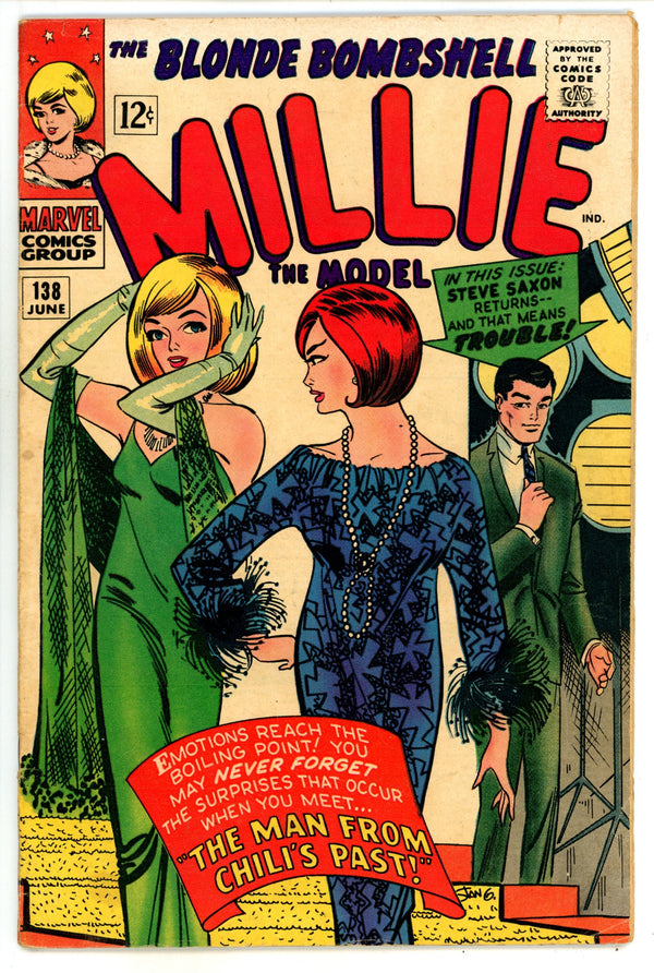Millie the Model Comics 138 VG+ (4.5) (1966)