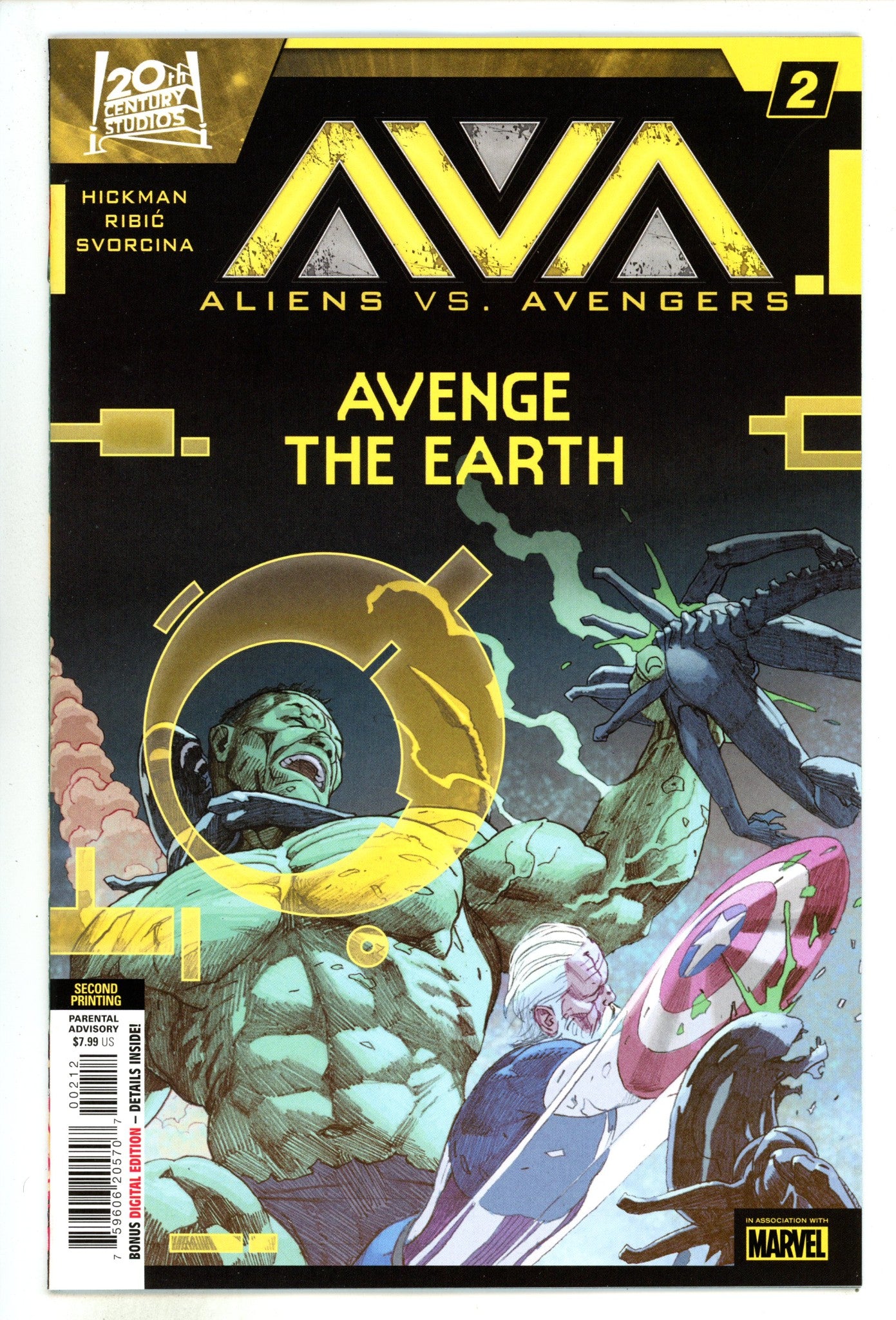 Aliens Vs Avengers  2   2Nd Print   (2024)