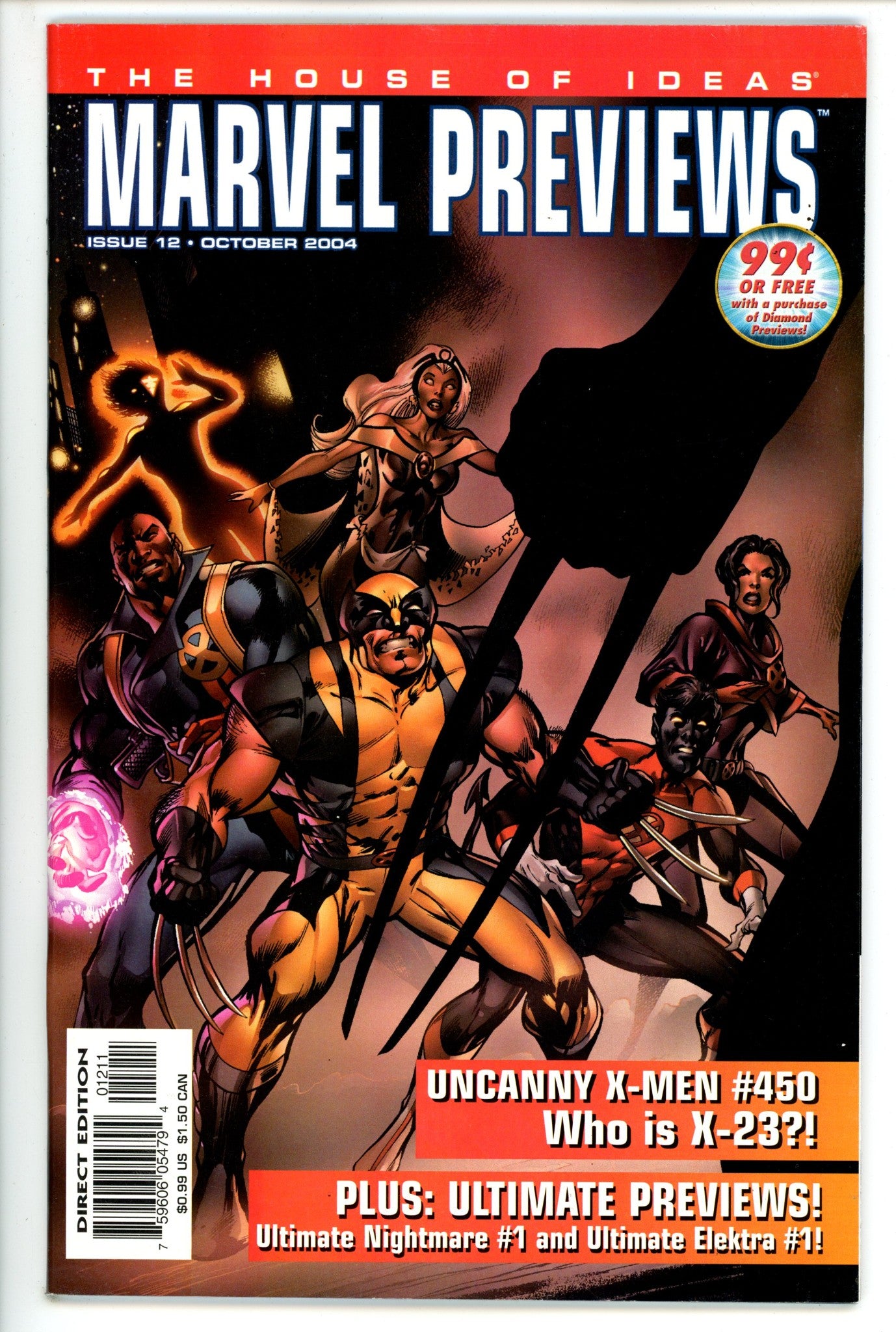 Marvel Previews Vol 1 12 High Grade (2004) 