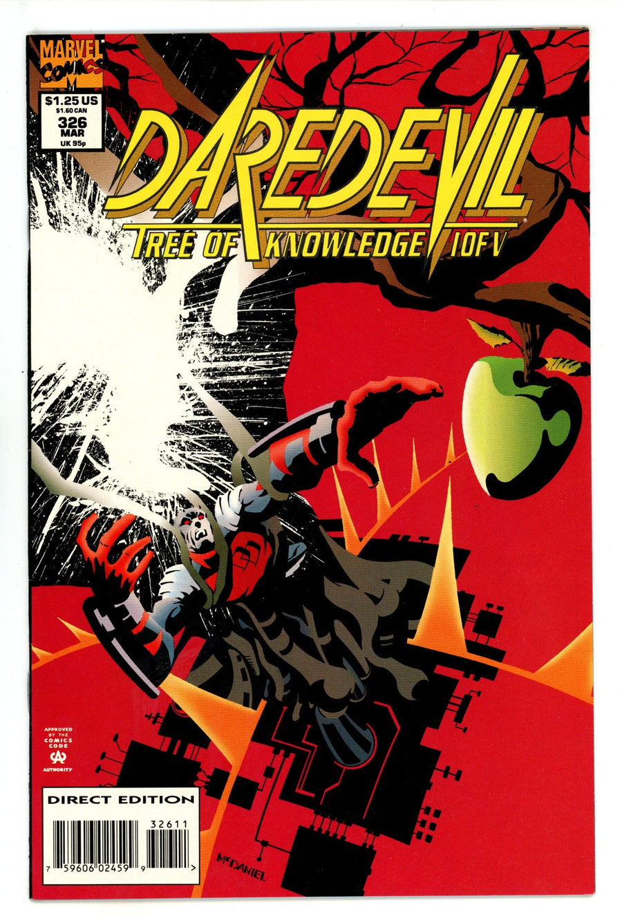 Daredevil Vol 1 326  High Grade   (1994)