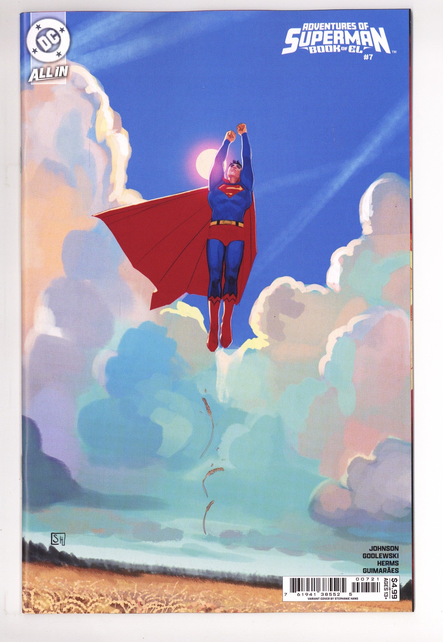 Adventures Of Superman Book Of El 7 Hans Variant (2026)