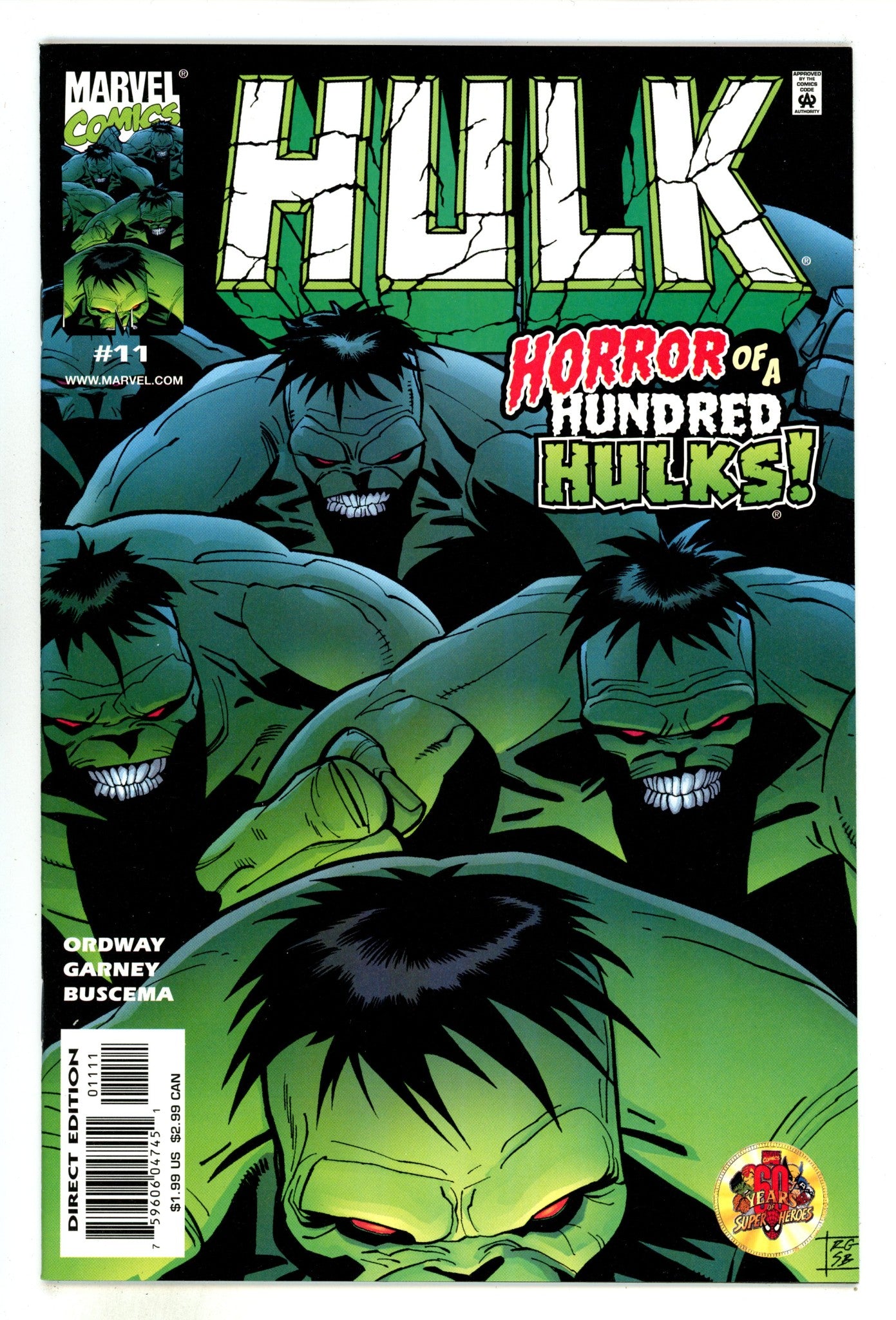 Hulk Vol 2 11 High Grade (2000) 