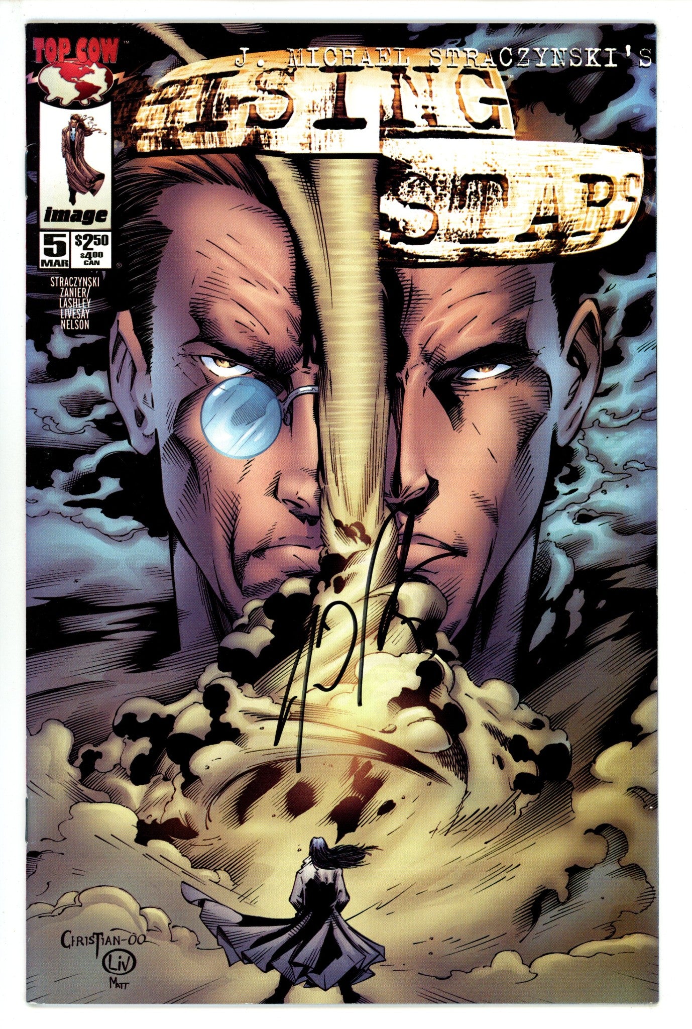 Rising Stars 5 Signed J. Michael Straczynski (2000)