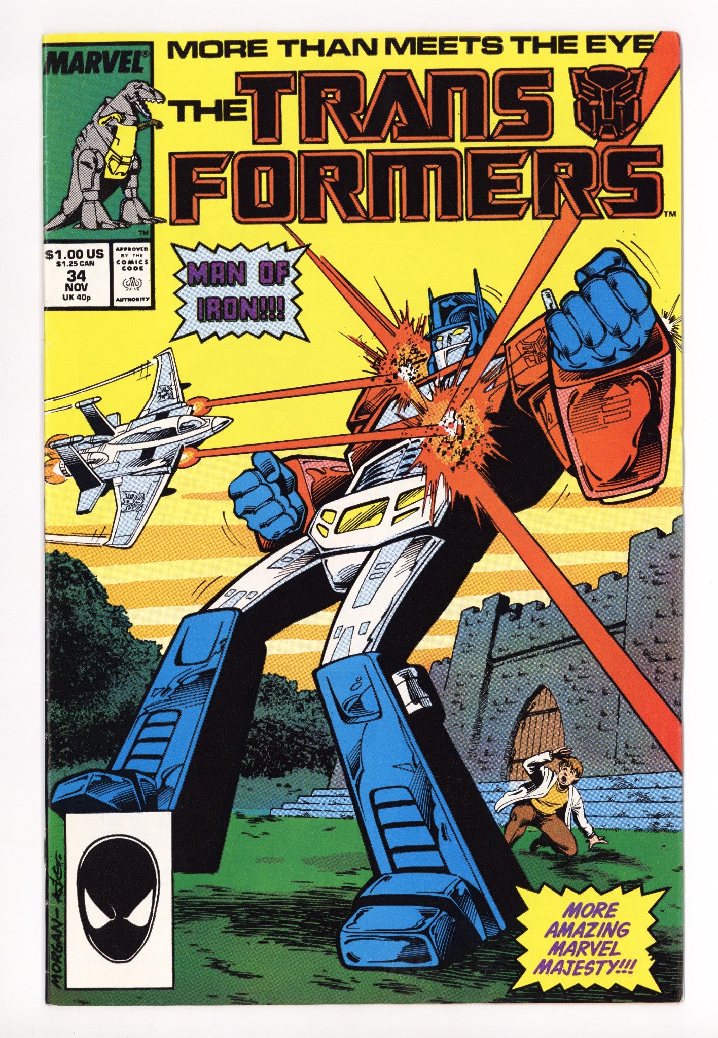 The Transformers 34 Low Grade (1987) 
