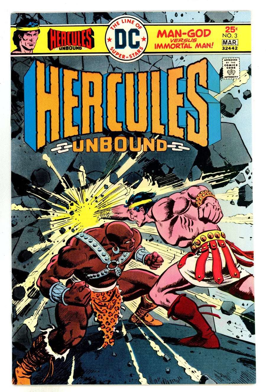 Hercules Unbound 3 VF (8.0) (1976) 