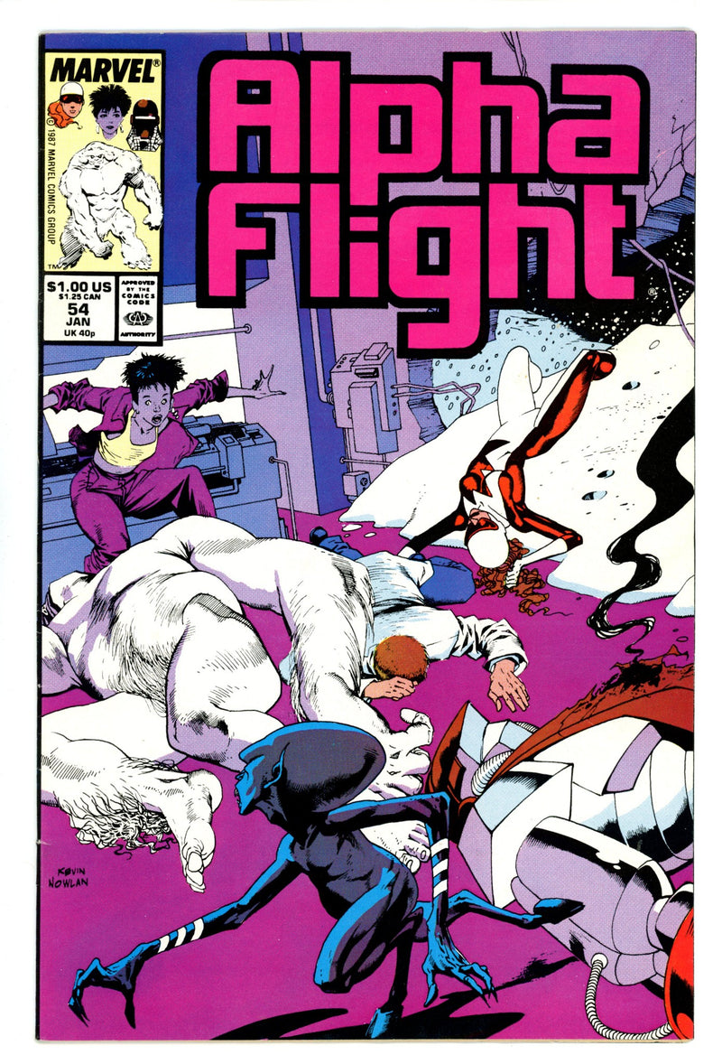Alpha Flight Vol 1 54 Mid Grade (1988) 