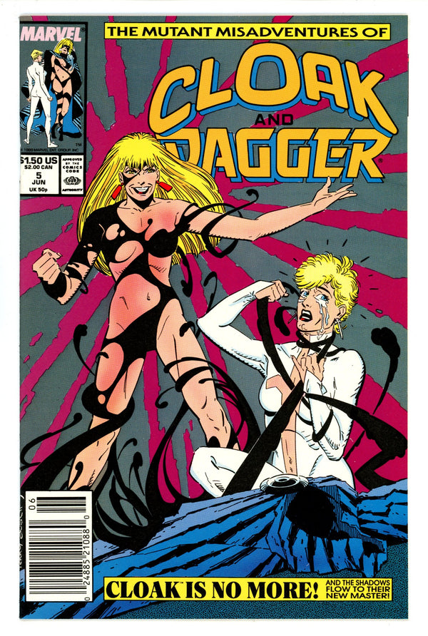 The Mutant Misadventures of Cloak and Dagger 5 High Grade (1989)