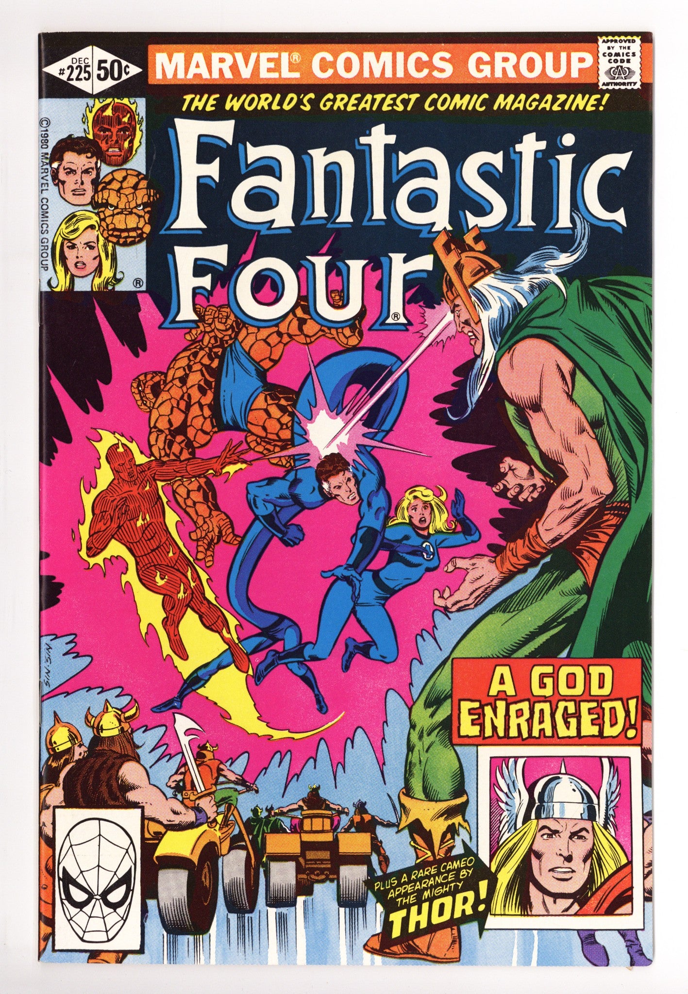 Fantastic Four Vol 1 225 High Grade (1980) 