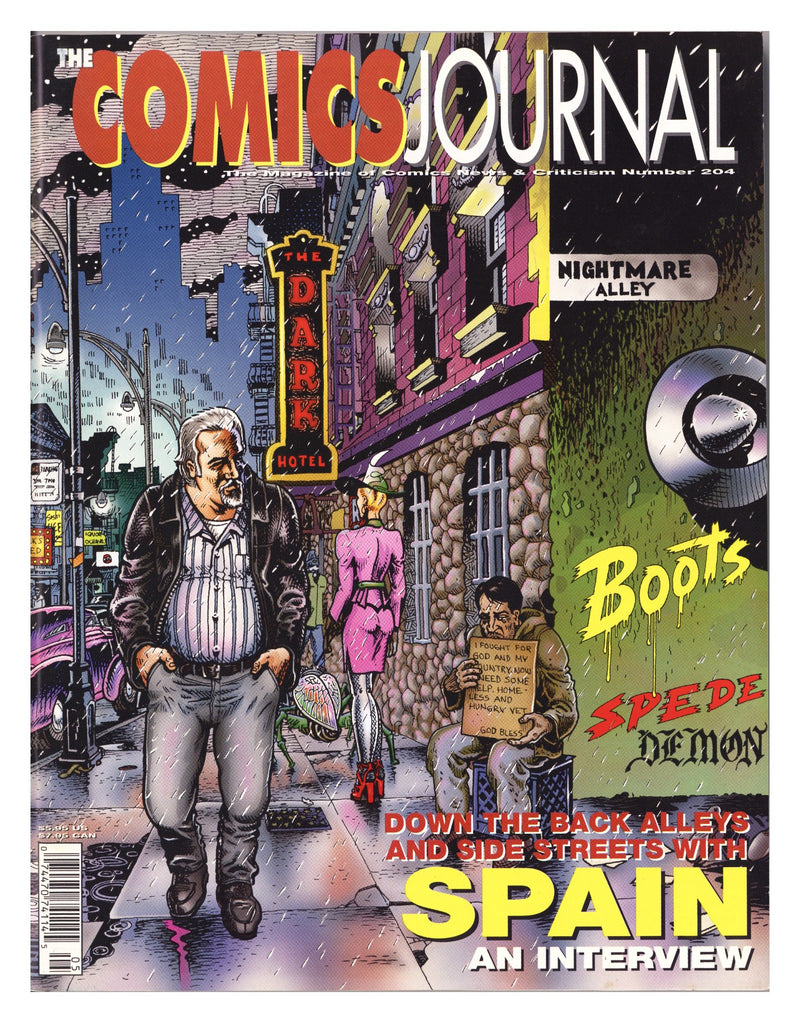 The Comics Journal 204 Mid Grade (1998) 