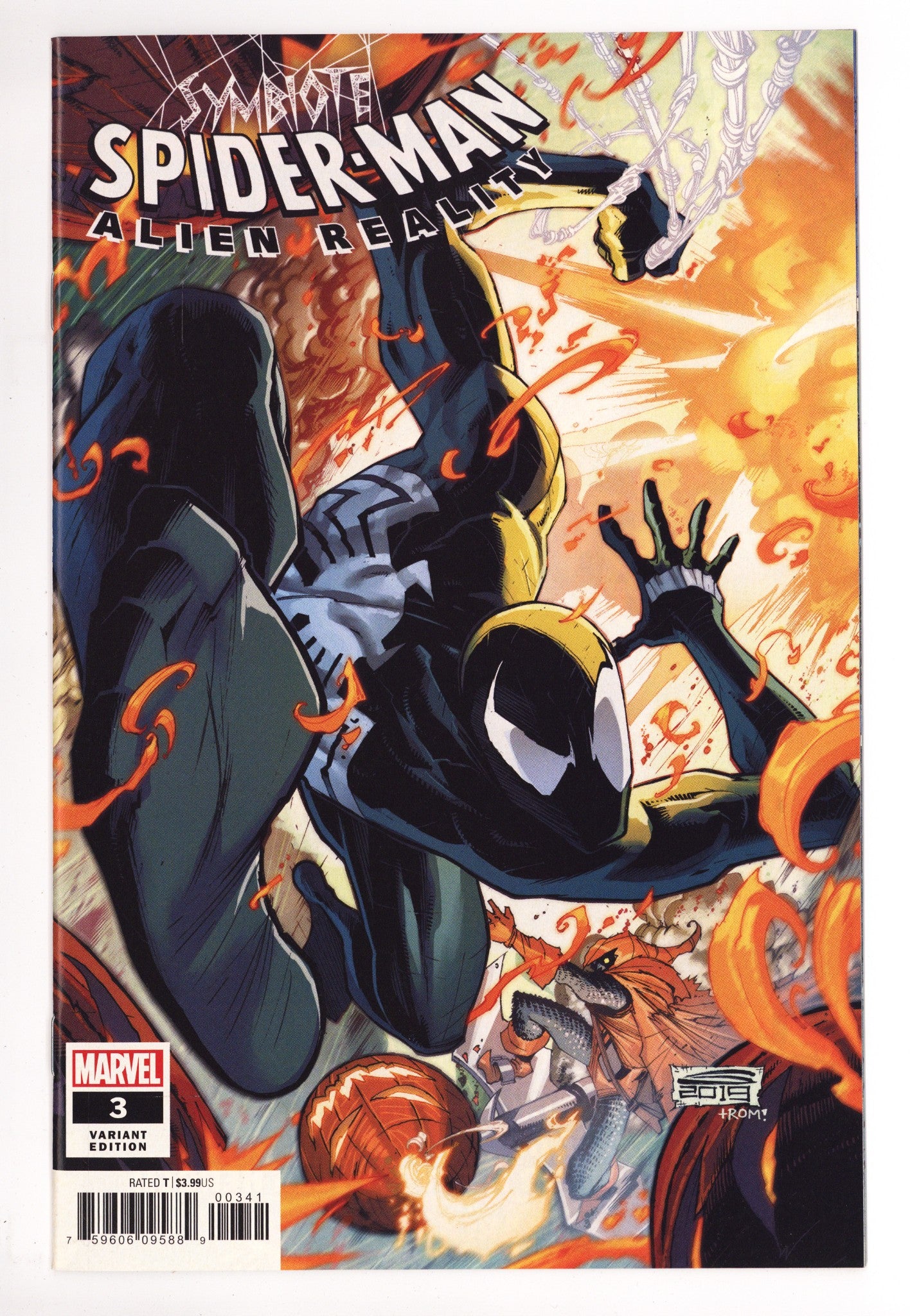 Symbiote Spider-Man: Alien Reality 3 High Grade (2020) Sandoval Variant 
