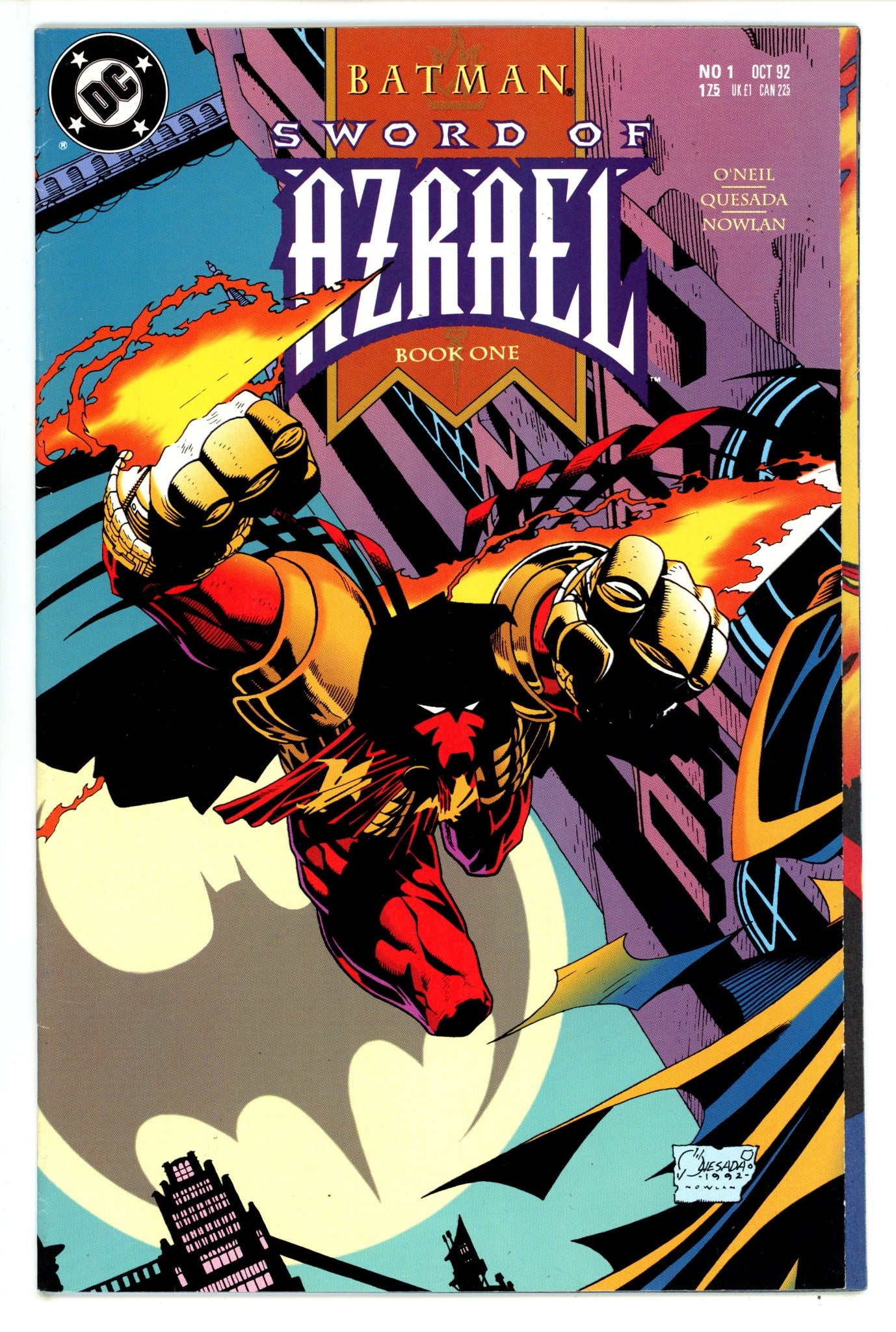 Batman: Sword of Azrael 1 FN/VF (1992)