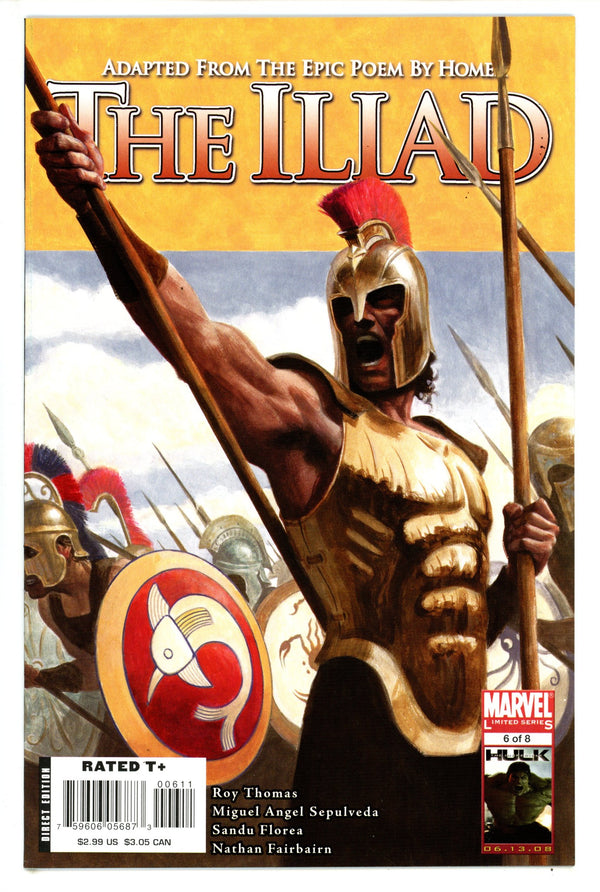 Marvel Illustrated: The Iliad 6 NM- (9.2) (2008)