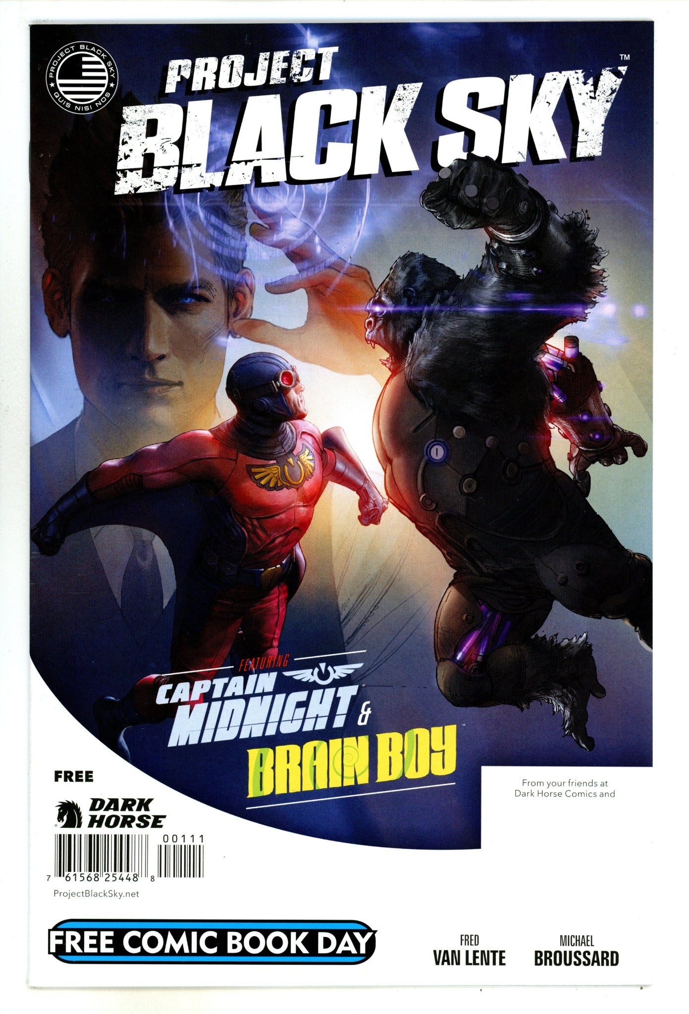 Free Comic Book Day: Project Black Sky [nn] High Grade (2014) 