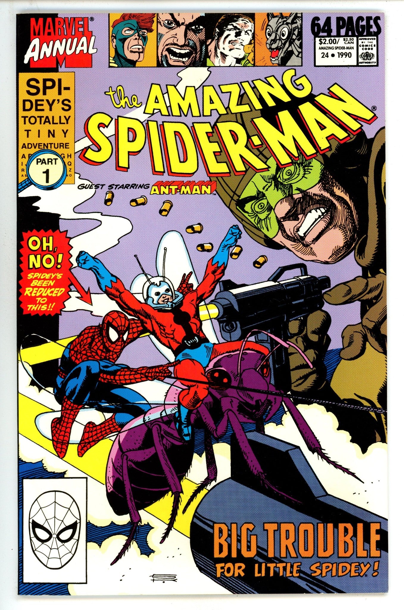The Amazing Spider-Man Annual Vol 1 24 VF+ (8.5) (1990) 