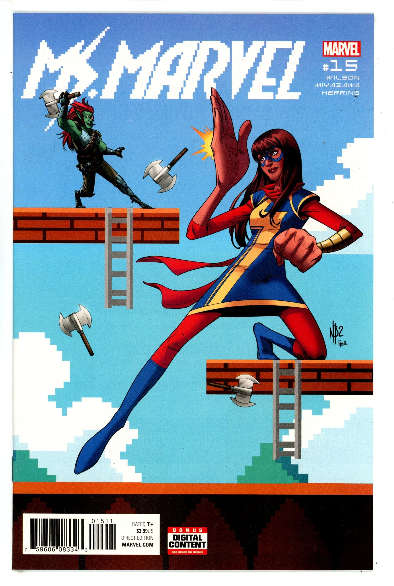 Ms. Marvel Vol 4 15 High Grade (2017) 